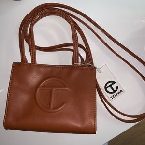 Brown Small Telfar Bag